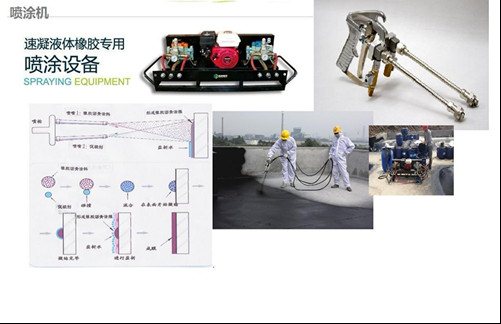 使用噴涂速凝防水涂料的注意事項